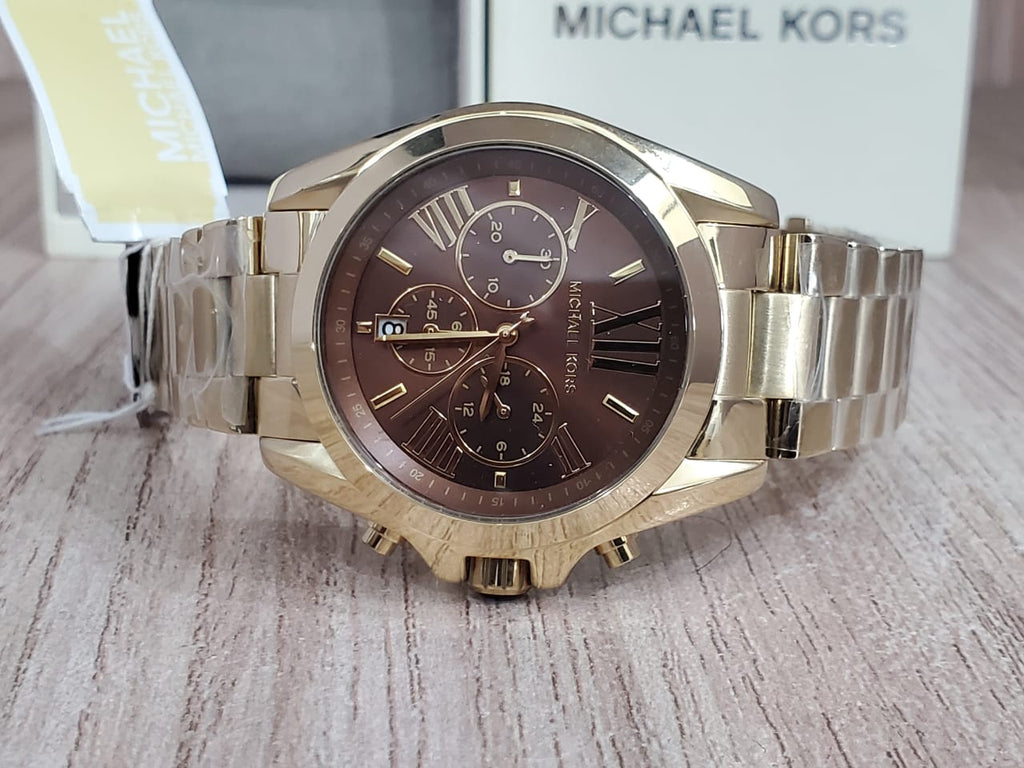 Michael Kors Bradshaw Gold-tone Stainless Steel Women's Watch MK5502