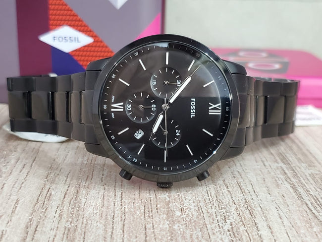 FOSSIL Neutra Chronograph Quartz Black Dial Men's Watch FS5474 Main Image