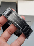 Emporio Armani Men's Three-Hand Date Black-Tone Stainless Steel Watch AR11178