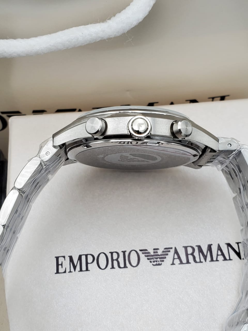 EMPORIO ARMANI Chronograph Blue Dial Men's Watch AR1974