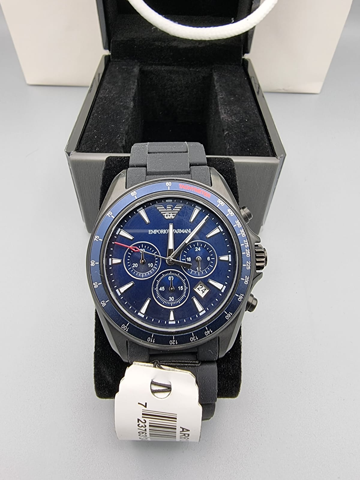 EMPORIO ARMANI Chronograph Blue Dial Men's Watch AR6121