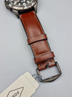 Fossil Garrett Analog Grey Dial Men's Watch-FS5770