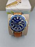 FOSSIL Garrett Chronograph Quartz Blue Dial Watch FS5625