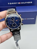 Tommy Hilfiger Men’s Quartz Stainless Steel Blue Dial 44mm Watch 1791456