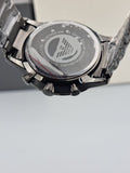 Emporio Armani Men’s Chronograph Quartz Stainless Steel Blue Dial 43mm Watch AR11348