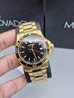 Movado Men’s Series 800 Quartz Swiss Made Stainless Steel Black Dial 40mm Watch 2600145