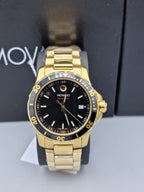 Movado Men’s Series 800 Quartz Swiss Made Stainless Steel Black Dial 40mm Watch 2600145
