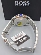 Hugo Boss Men’s Analog Stainless Steel Black Dial 45mm Watch 1513757