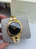 Michael Kors Women’s Quartz Stainless Steel Black Dial 38mm Watch MK6669