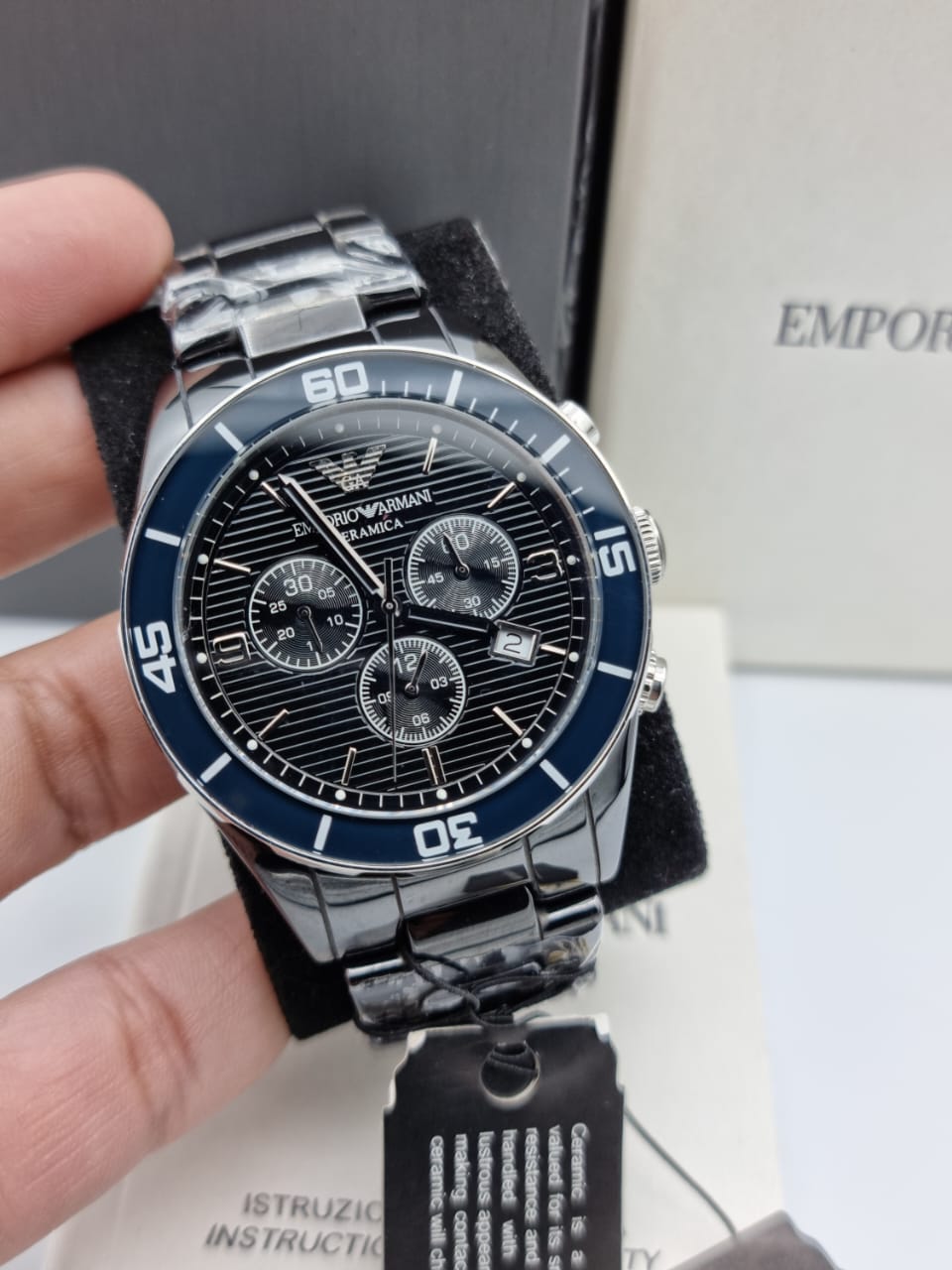 EMPORIO ARMANI Chronograph Men's Watch AR1429