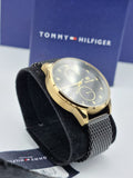 Tommy Hilfiger 1791580 Mens Quartz Watch, Analog Display and Stainless Steel Strap, Black