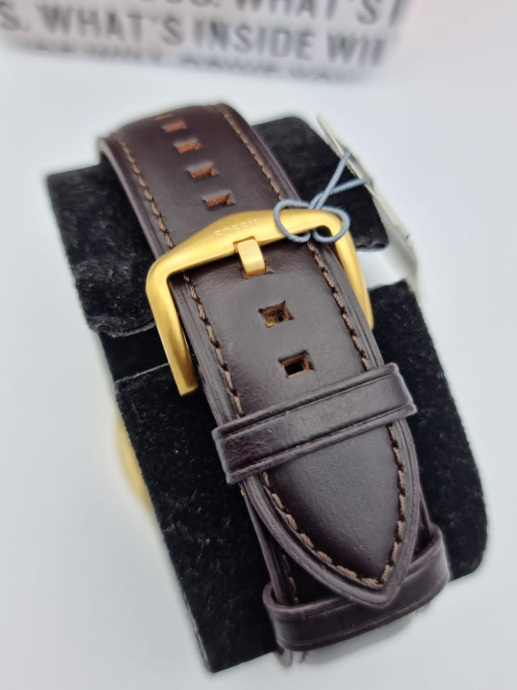 Fossil Neutra Chronograph Brown Leather Watch FS5763