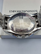 Emporio Armani Men’s Stainless Steel Blue Dial 44mm Watch AR1787