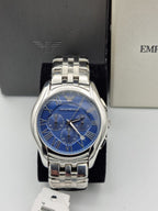 Emporio Armani Men’s Stainless Steel Blue Dial 44mm Watch AR1787