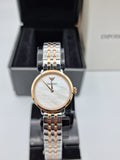 Emporio Armani Women’s Stainless Steel Mother of Pearl Dial 32mm Watch AR11157