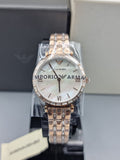 Emporio Armani Women’s Analog Stainless Steel Mother of Pearl Dial 32mm Watch AR11294