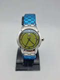 TORY BURCH (TRB1007) SILVER TONE STAINLESS STEEL GREEN DIAL WATCH