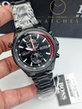 Hugo Boss Men’s Chronograph Quartz Stainless Steel Black Dial 46mm Watch 1513825