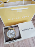 MICHAEL KORS Lexington Chronograph White Dial Men's Watch MK8344