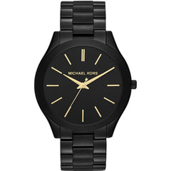 Michael Kors MK3921A shops Unisex Black Leather Analog Dial Quartz Genuine watch GE116