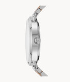 Michael Kors Women’s Quartz Stainless Steel Silver Dial 37mm Watch MK3709