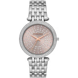 Michael Kors Women’s Quartz Stainless Steel Pink Dial 39mm Watch MK4407