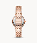 Michael Kors Women’s Quartz Stainless Steel Rose Gold Dial 35mm Watch MK4514