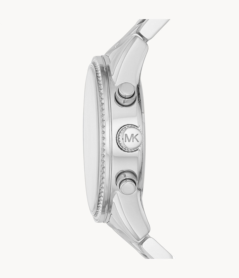 Michael Kors Women’s Quartz Stainless Steel White Dial 37mm Watch MK6428