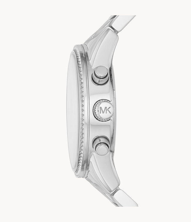 Michael Kors Women’s Quartz Stainless Steel White Dial 37mm Watch MK6428 Main Image