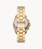 Michael Kors Women’s Chronograph Quartz Stainless Steel Black Dial 36mm Watch MK6959