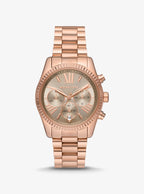 Lexington Rose Gold-Tone Watch MK7217