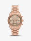 Lexington Rose Gold-Tone Watch MK7217