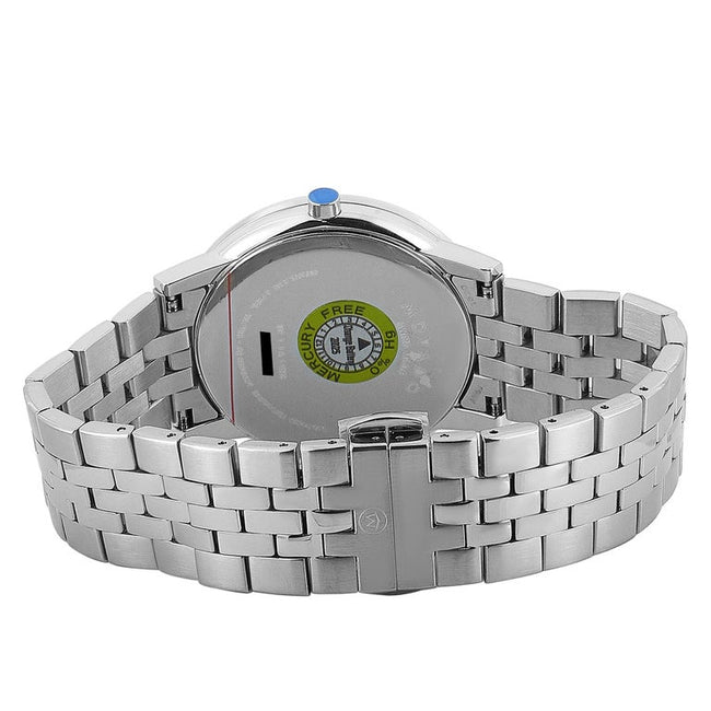 Movado Men’s Quartz Swiss Made Stainless Steel Black Dial 40mm Watch 0607199 Main Image