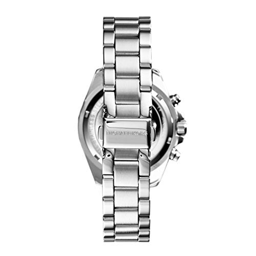 Michael Kors Women’s Chronograph Quartz Stainless Steel Silver Dial 34mm Watch MK6174