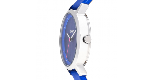 DKNY Women's The Modernist NY2675 Blue Leather Quartz Fashion Watch
