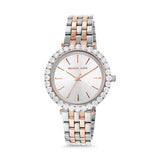 Michael Kors Women’s Quartz Stainless Steel White Dial 35mm Watch MK4515