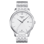 TISSOT Men’s Quartz Swiss Made Stainless Steel White Dial 42mm Watch T063.610.11.037.00
