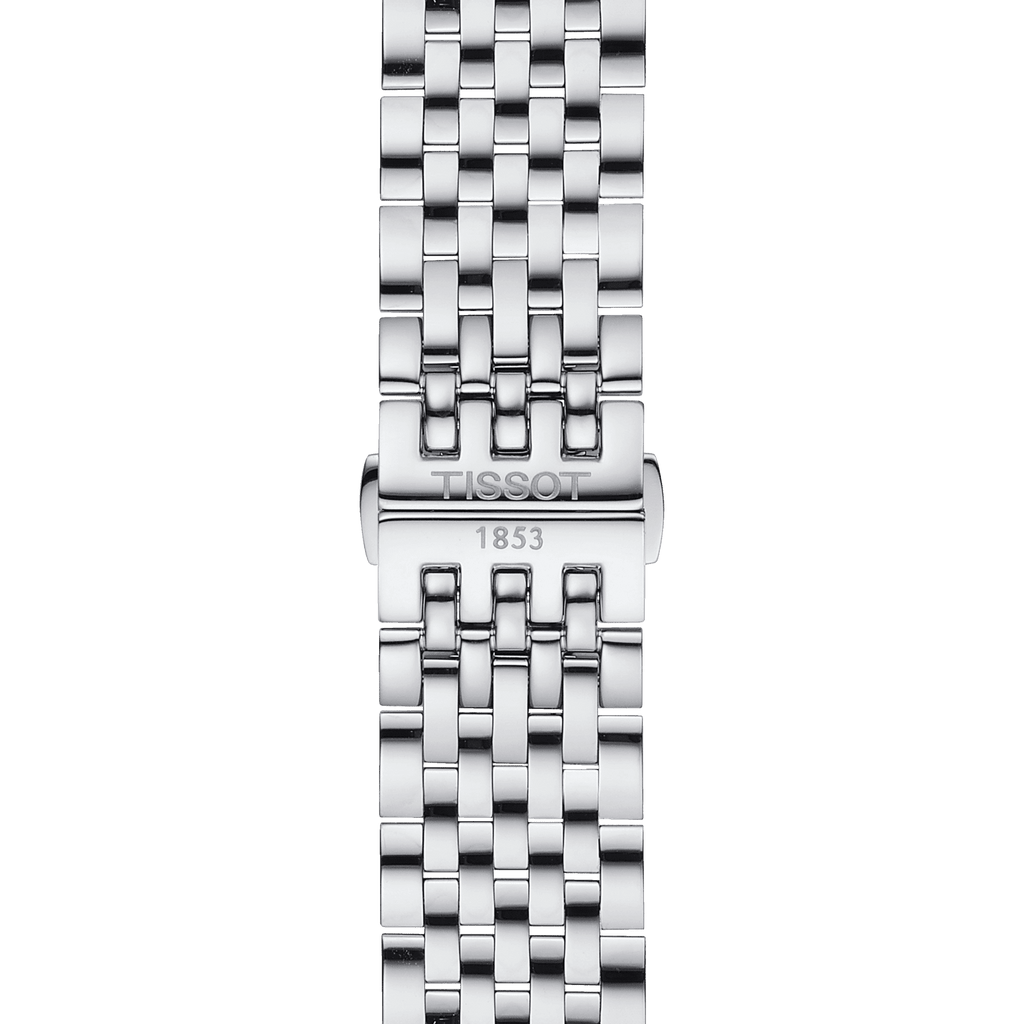 TISSOT Men’s Quartz Swiss Made Stainless Steel White Dial 42mm Watch T063.610.11.037.00