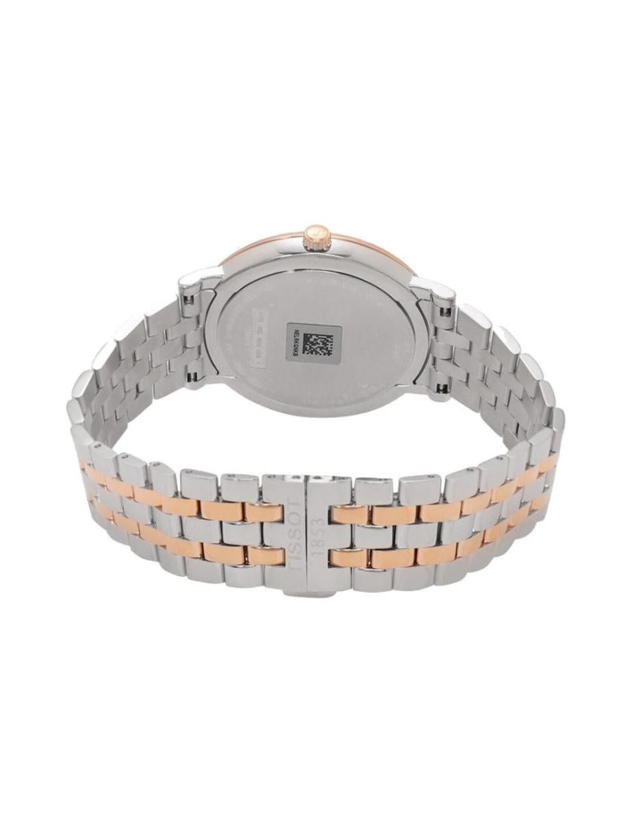 TISSOT Men’s Quartz Swiss Made Stainless Steel Silver Dial 40mm Watch T122.410.22.033.00