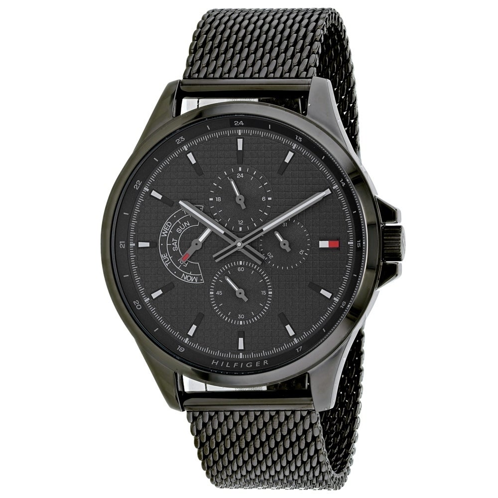 Tommy Hilfiger Men’s Chronograph Quartz Stainless Steel Grey Dial 44mm Watch 1791613