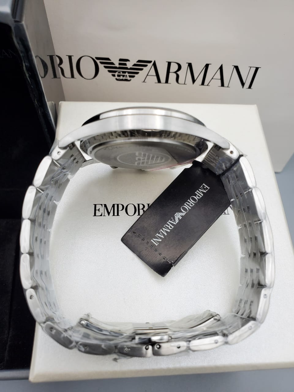 EMPORIO ARMANI Dress Chronograph Blue Dial Men's Watch AR1942
