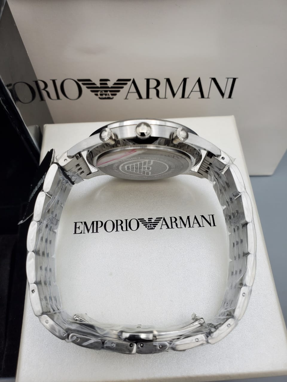 EMPORIO ARMANI Dress Chronograph Blue Dial Men's Watch AR1942