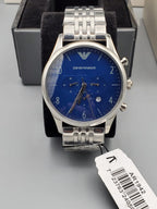 EMPORIO ARMANI Dress Chronograph Blue Dial Men's Watch AR1942