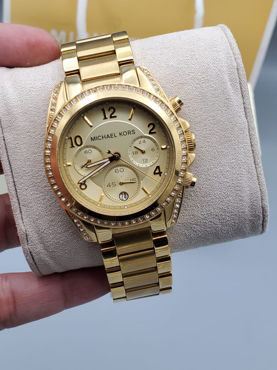 MICHAEL KORS Golden Blair Glitz Ladies Watch MK5166