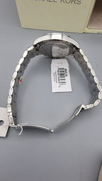 MICHAEL KORS Bradshaw Silver Crystal Pave Dial Ladies Watch MK6320