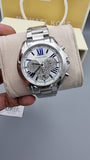 MICHAEL KORS Bradshaw Silver Crystal Pave Dial Ladies Watch MK6320