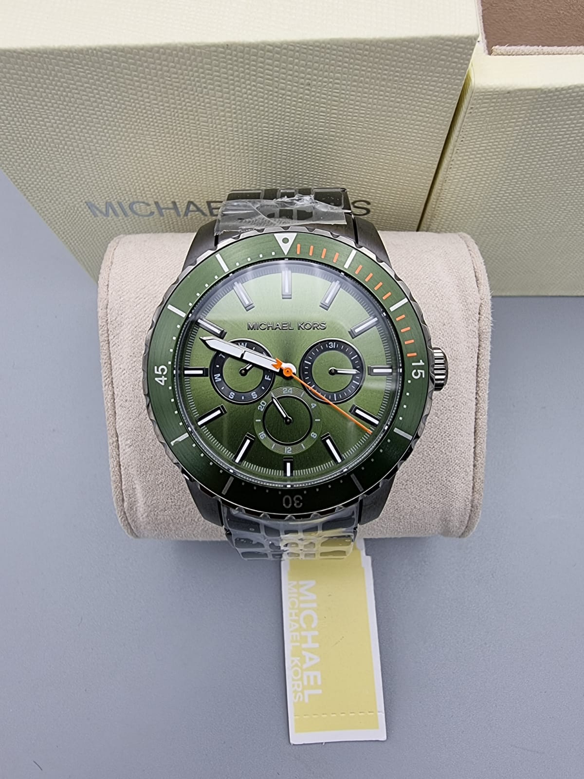 Leather Michael Kors Olive Watch Michael Kors Men's Watch MK8413