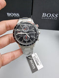 Boss RAFALE Chronograph Black Dial Analogue Men's Watch1513509