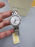 MICHAEL KORS Petite Darci Silver Dial Steel Ladies Watch MK3364