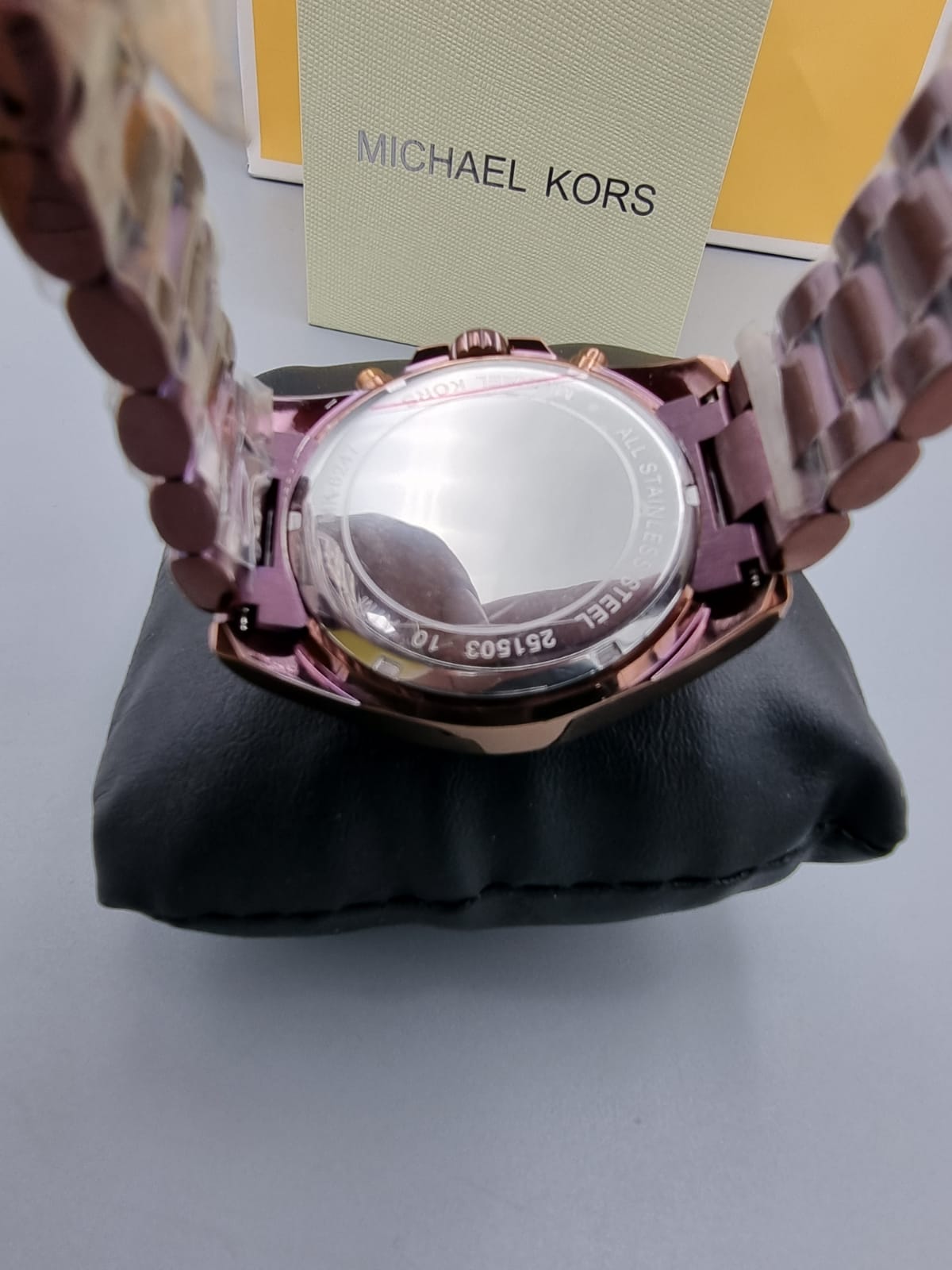 MICHAEL KORS Oversized Bradshaw Chronograph Sable Dial Watch MK6247